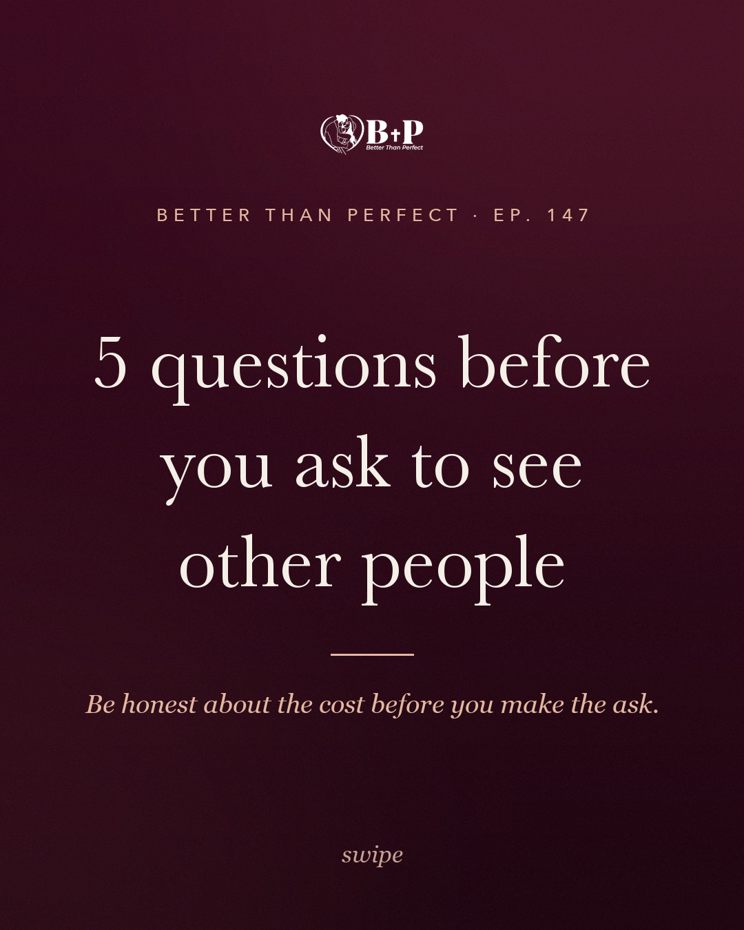 @Better Than Perfect Podcast