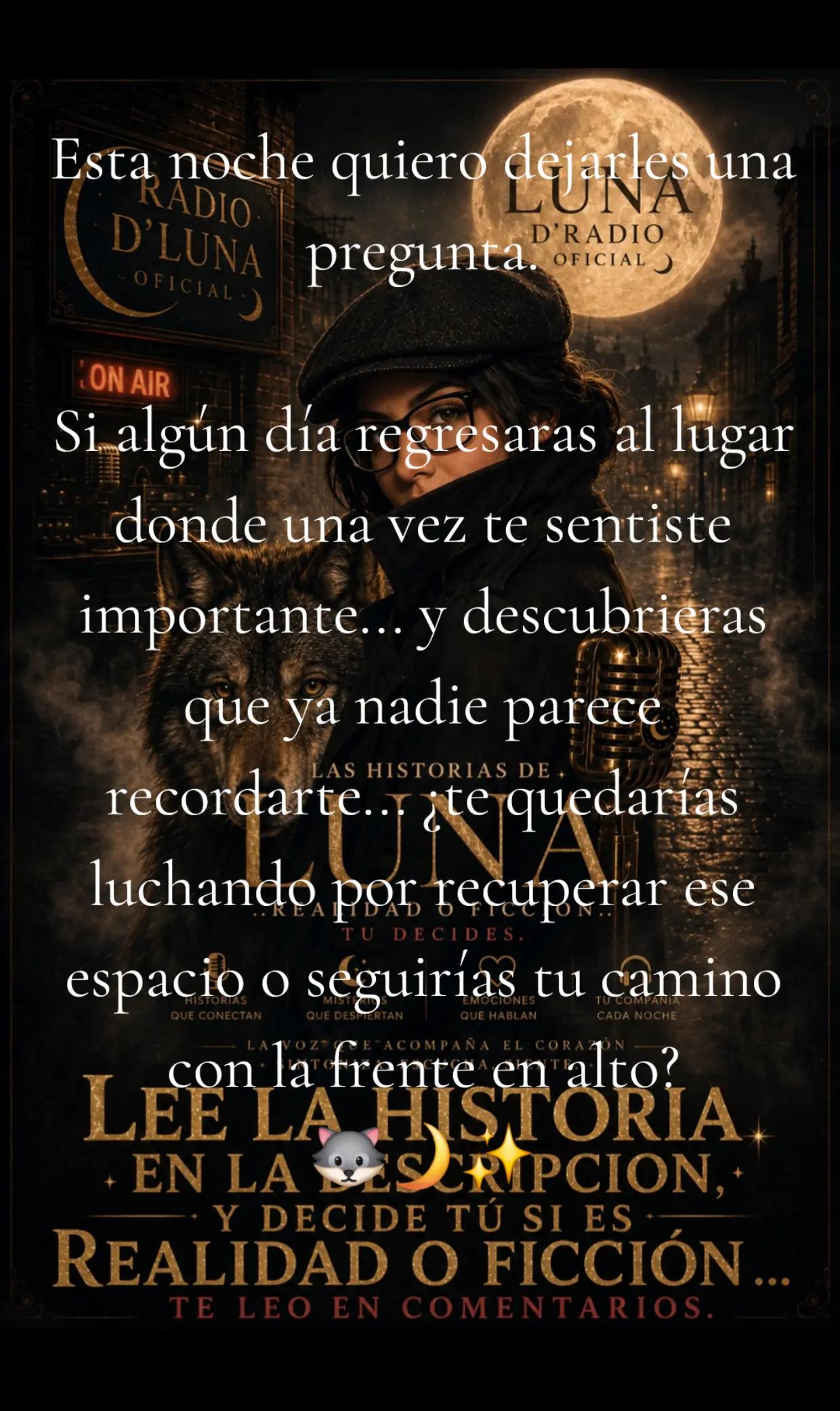 @🌙LUNA D'RADIO🐺✏️📚🤍🐄🐚✨️