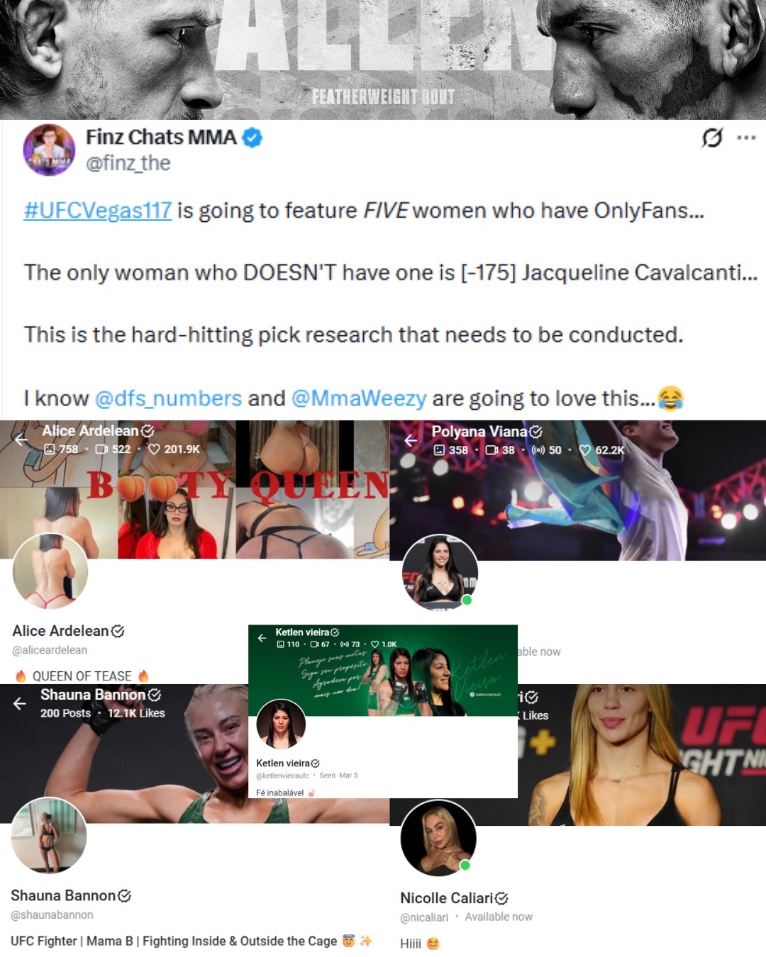 @Finz Chats MMA