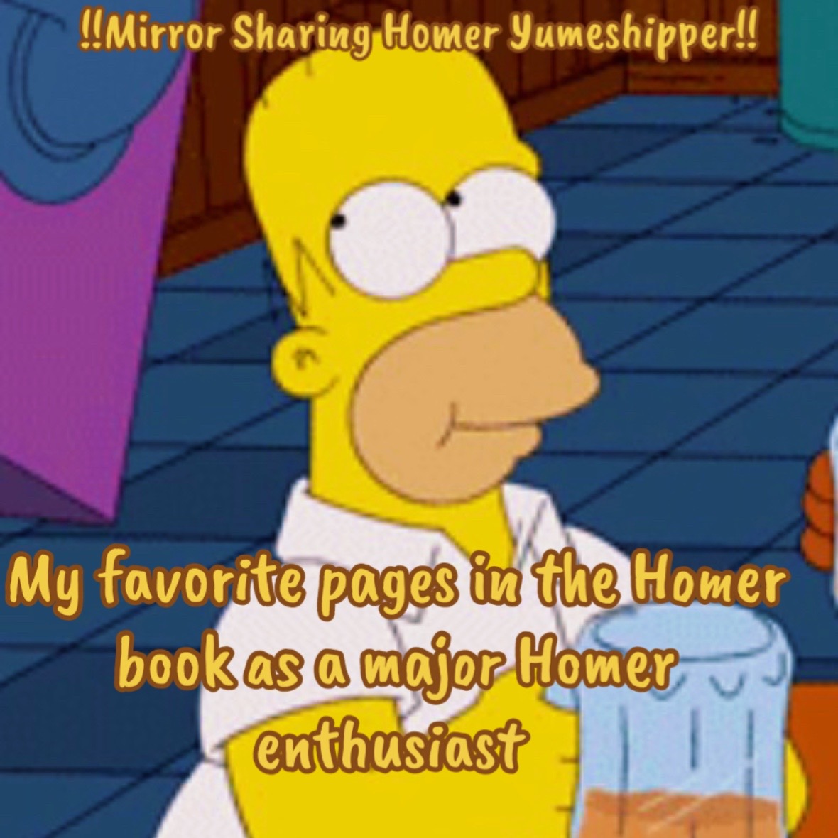@Milo 𐂯 Homer’s Fiancé