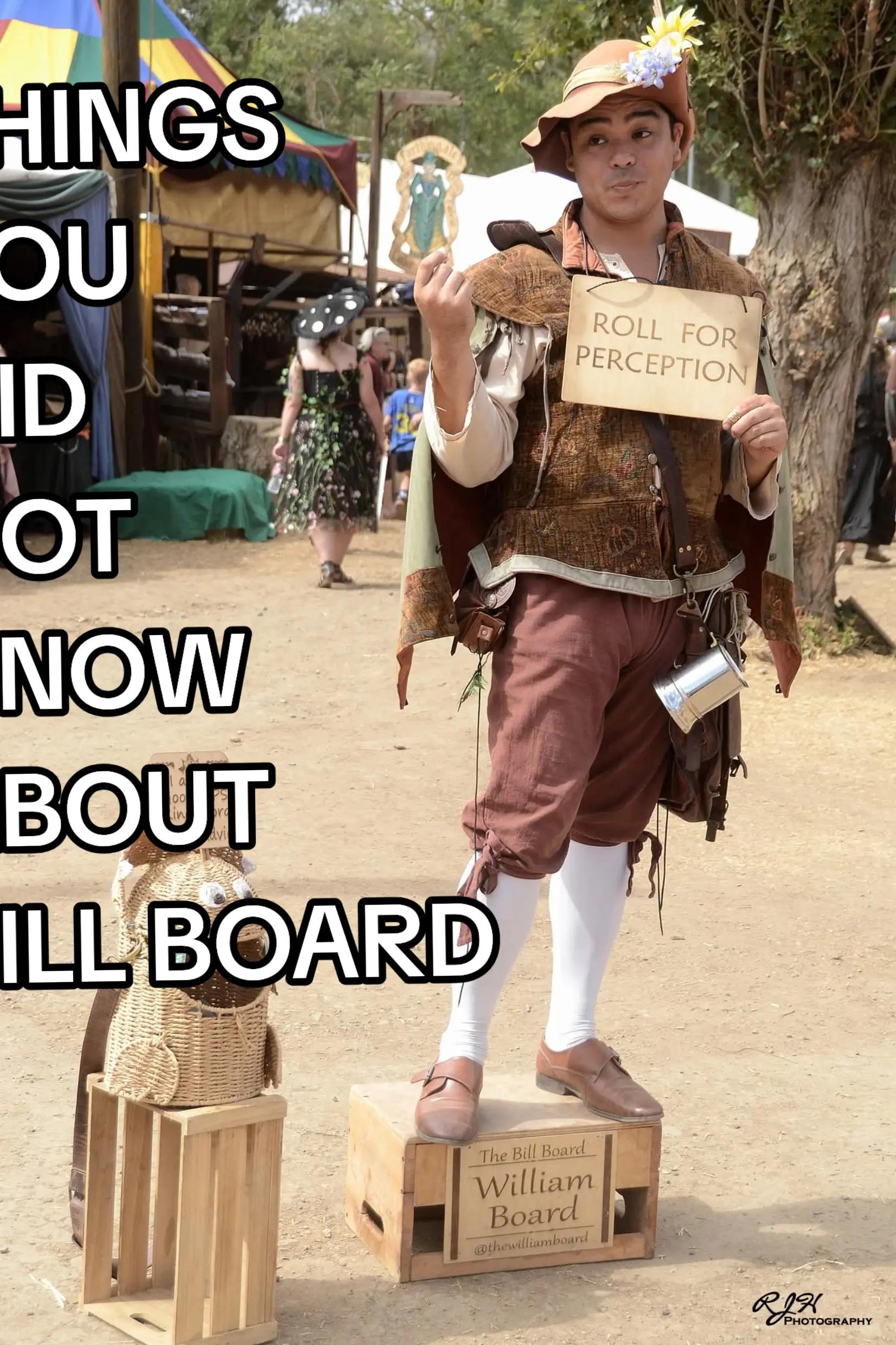 @William Board the Bill Board