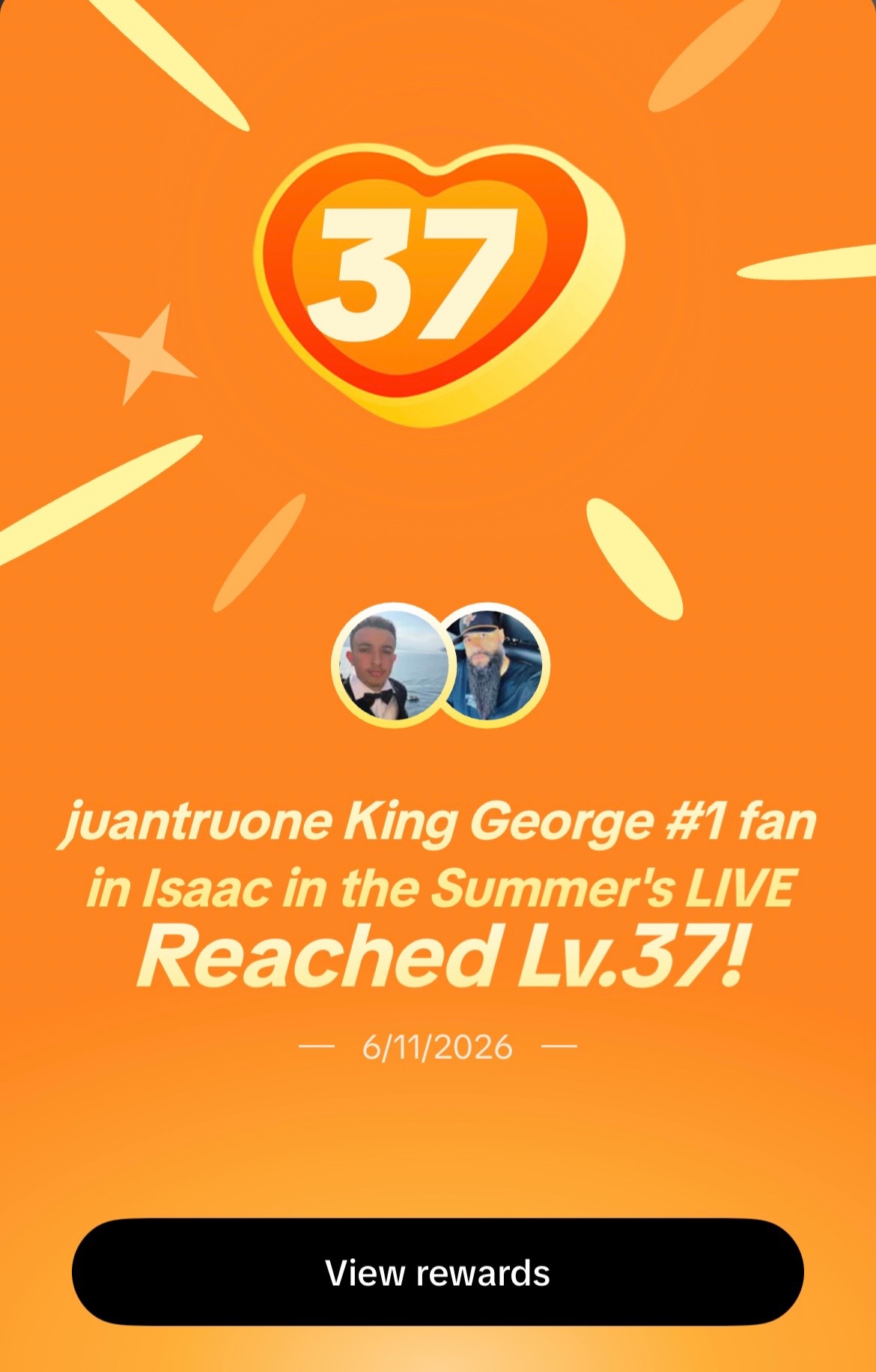 @juantruone King George #1 fan