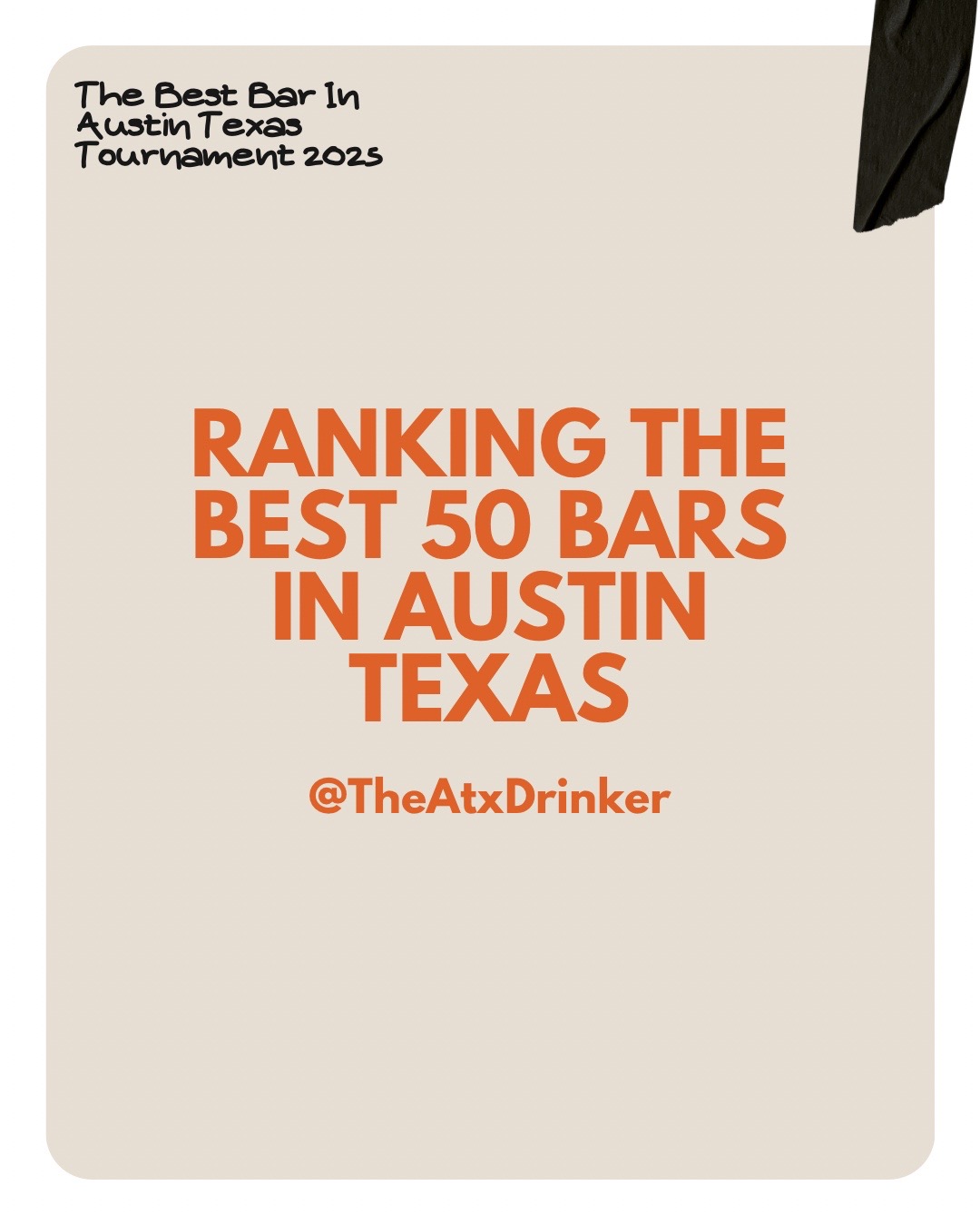 @The ATX Drinker