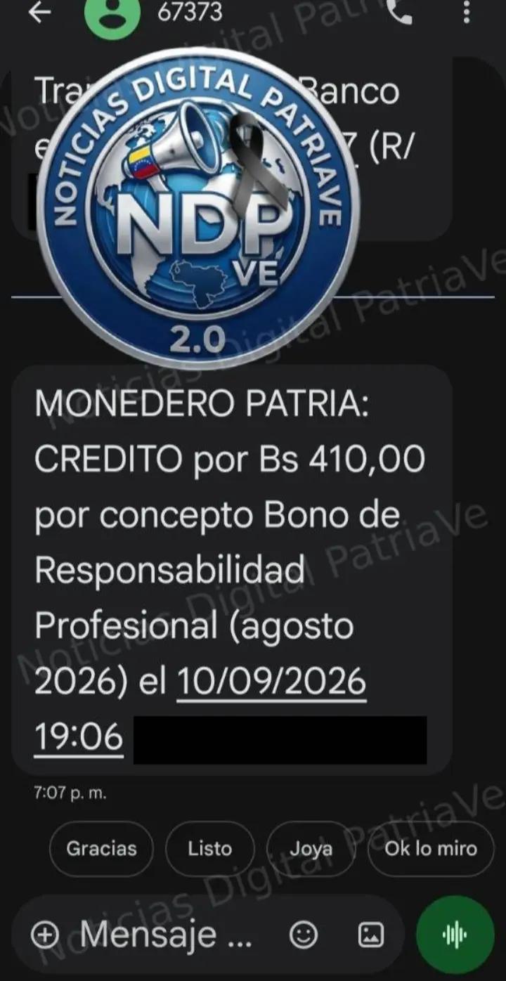 @NoticiasDPatria_Ve