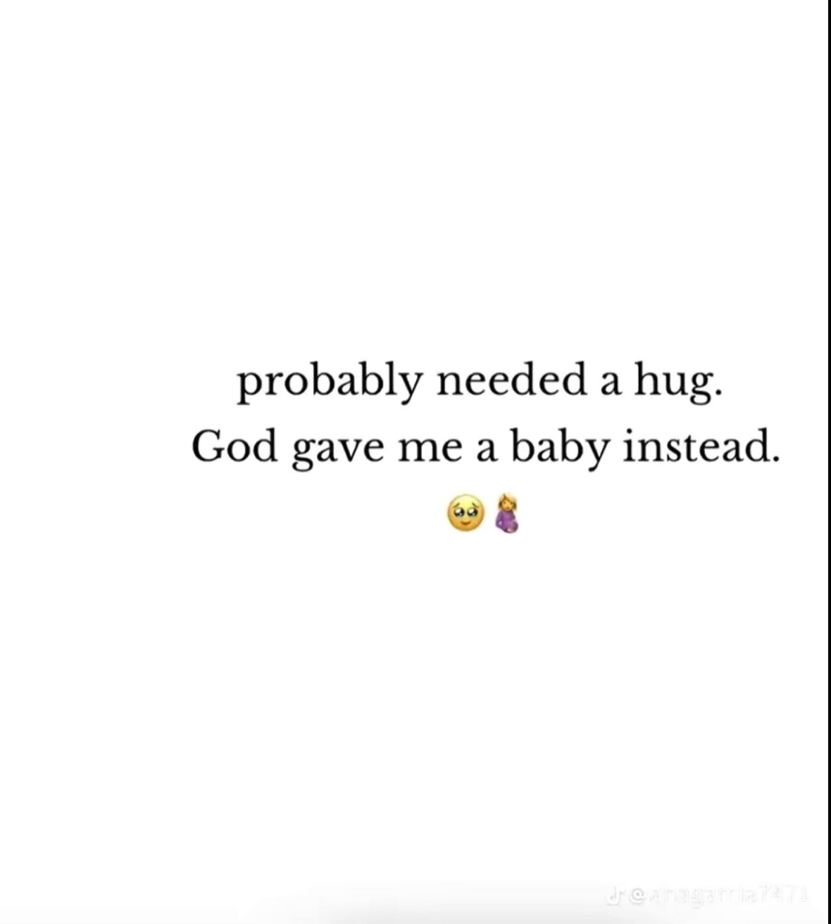 @The baby