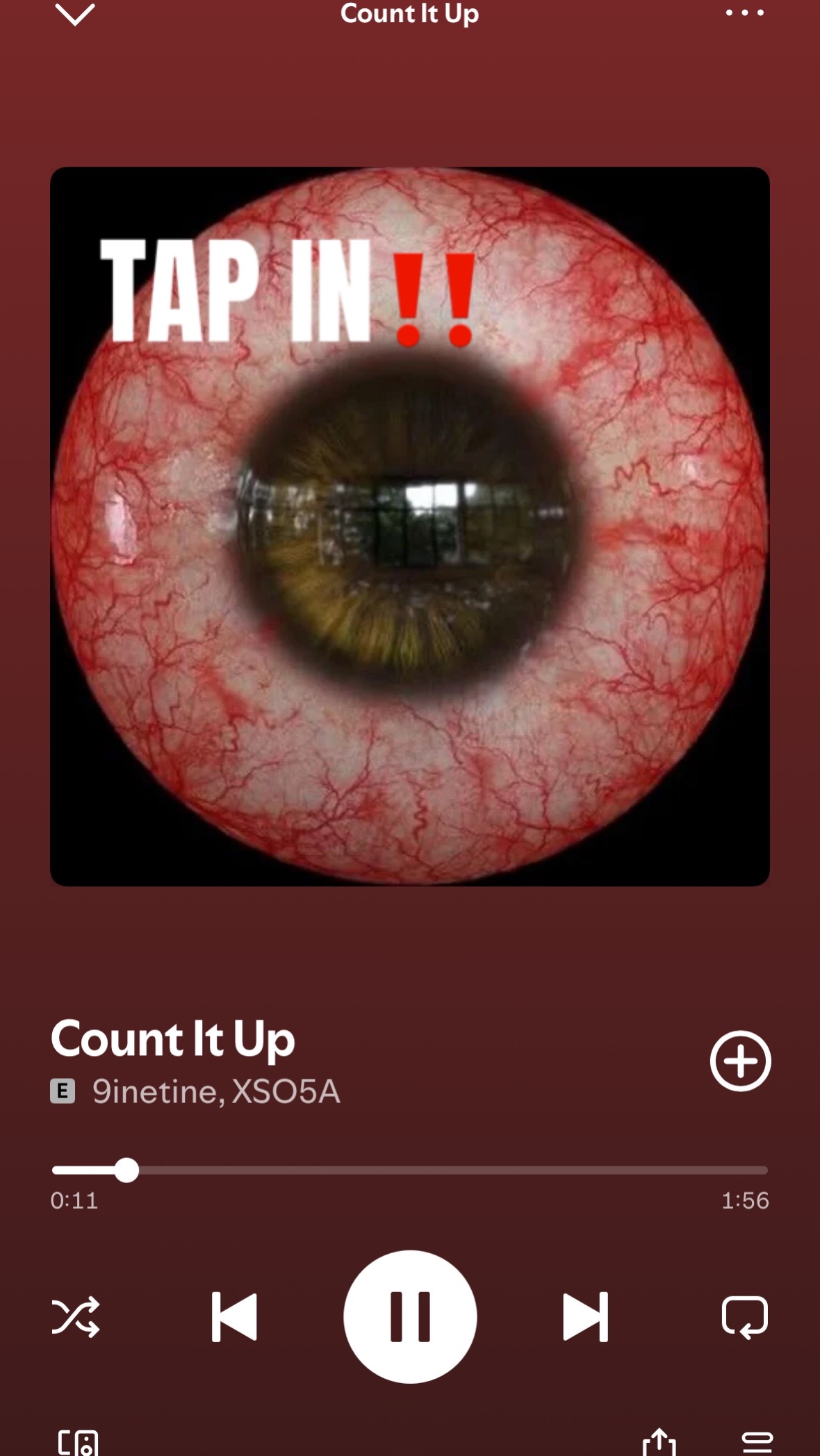 @9inetine on spotify