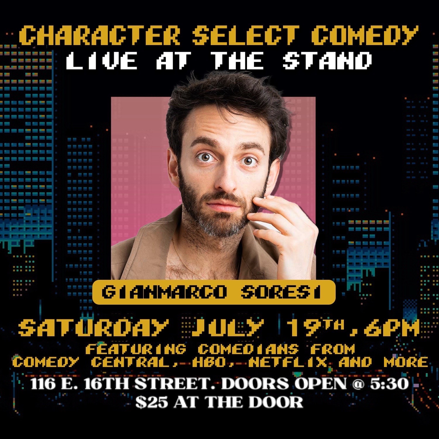 @characterselectcomedy