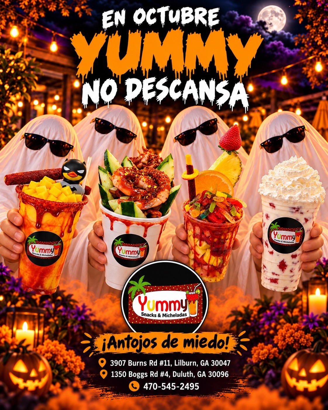 @Yummy snacks y micheladas