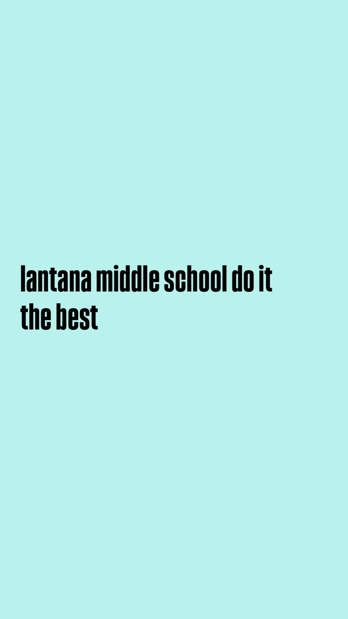 @yes i cheer for lantana .📣