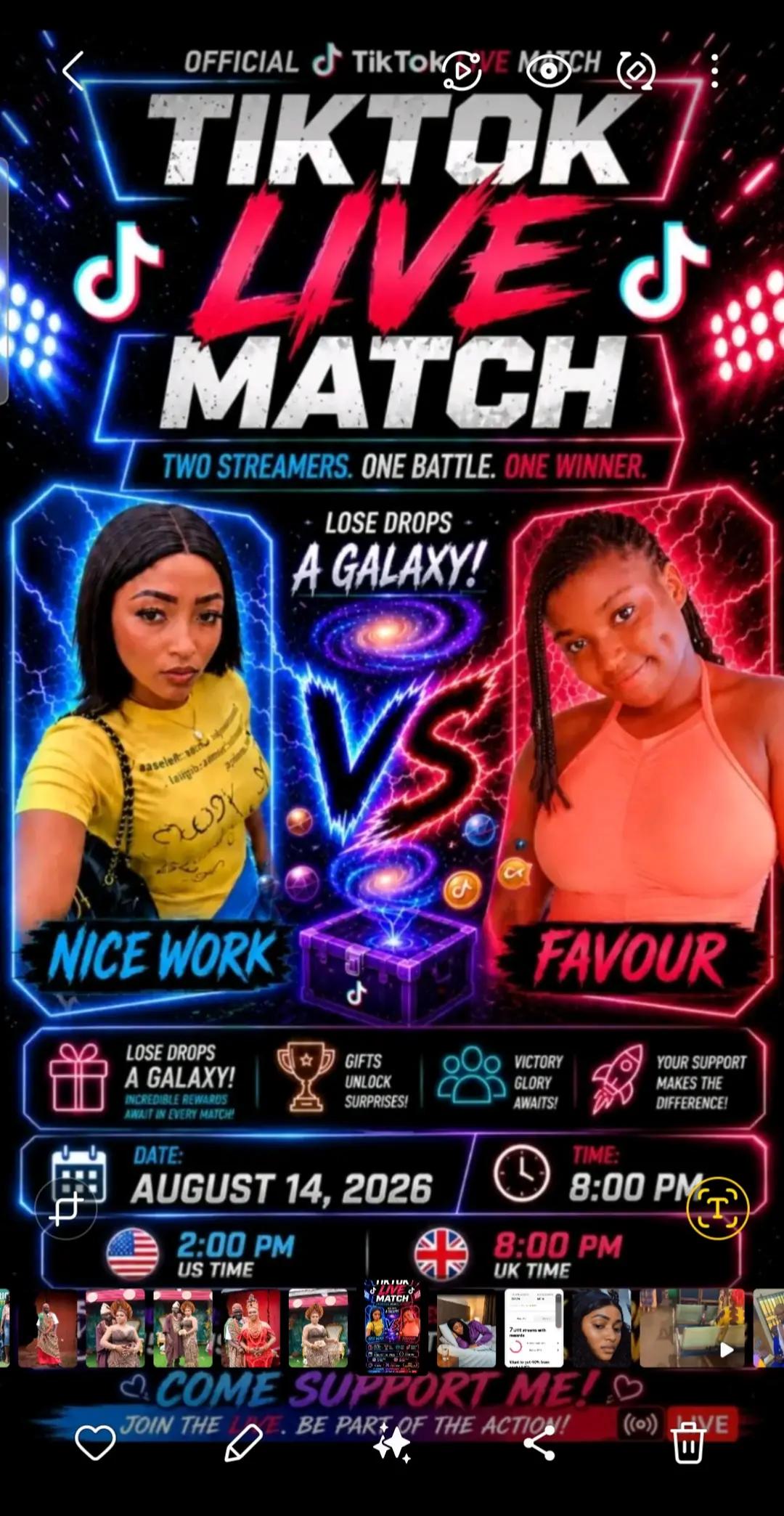 @nice work mizz wini sis