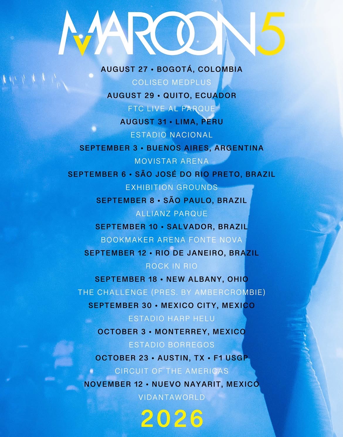 @Maroon 5