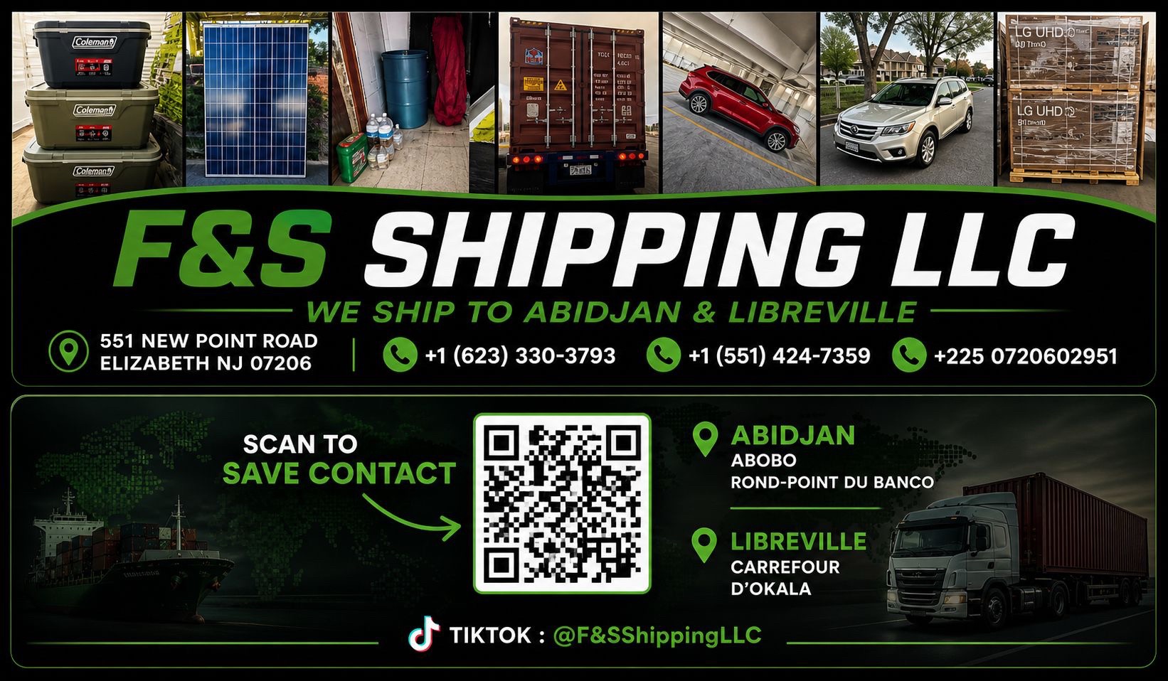 @F&S SHIPPING LLC 🇺🇸🇨🇮 🇬🇦