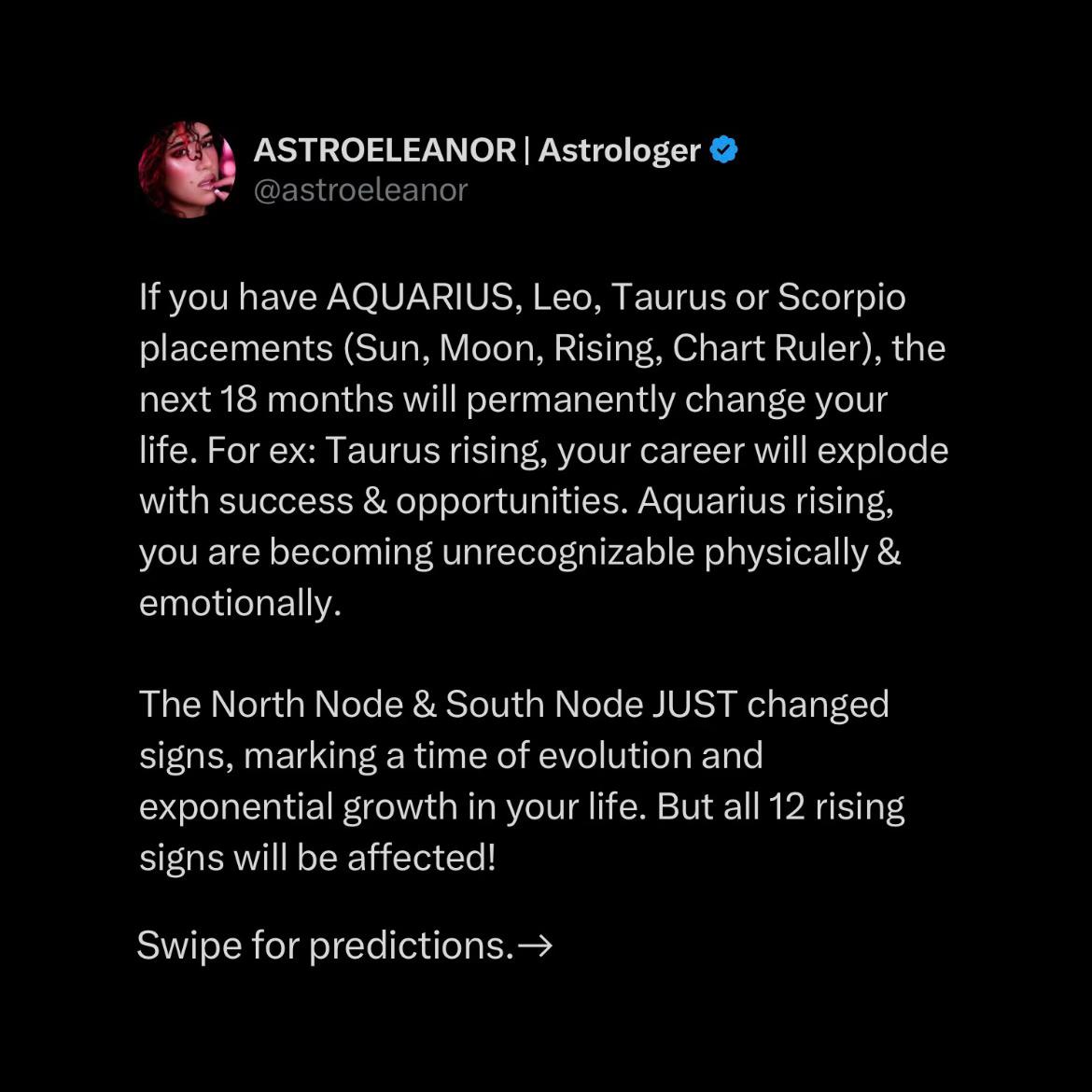 @ASTRO ELEANOR | Astrologer