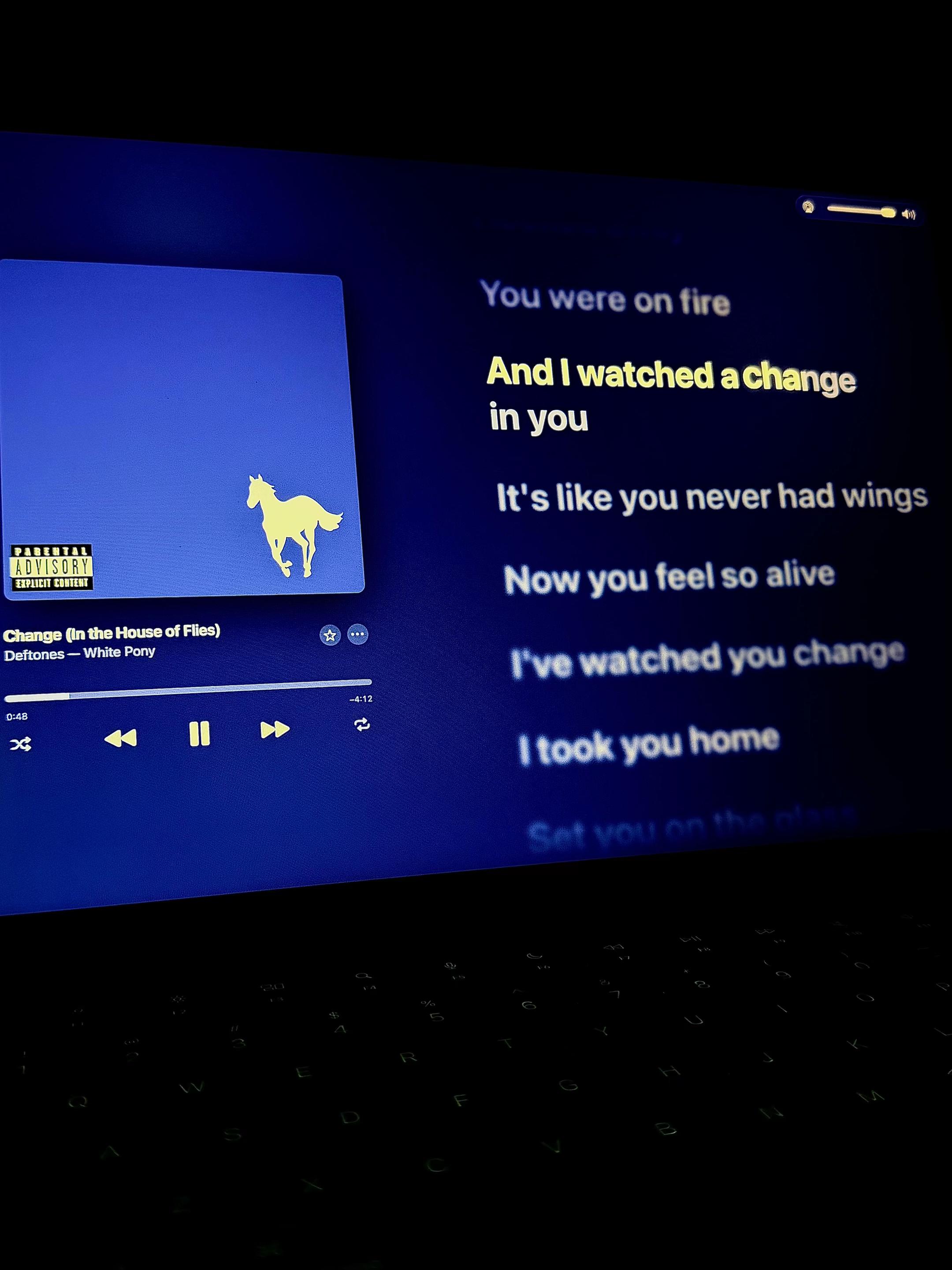 @just listen.