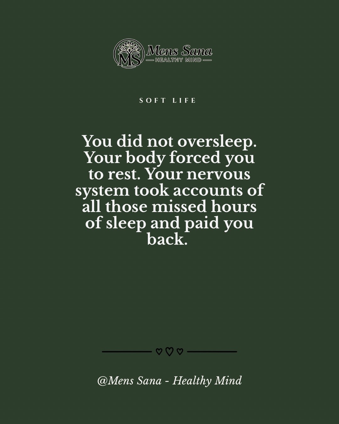 @Mens Sana - healthy mind 8049
