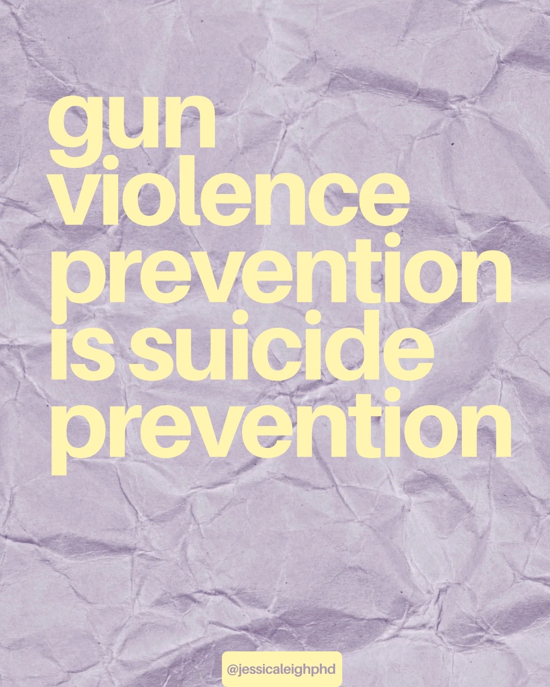 @Jessica Leigh, PhD