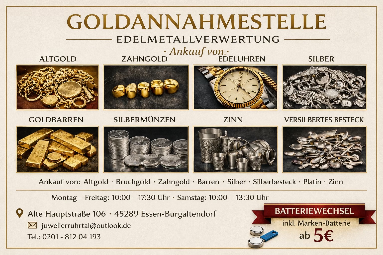 @Ruhrtal Juwelier - Goldankauf