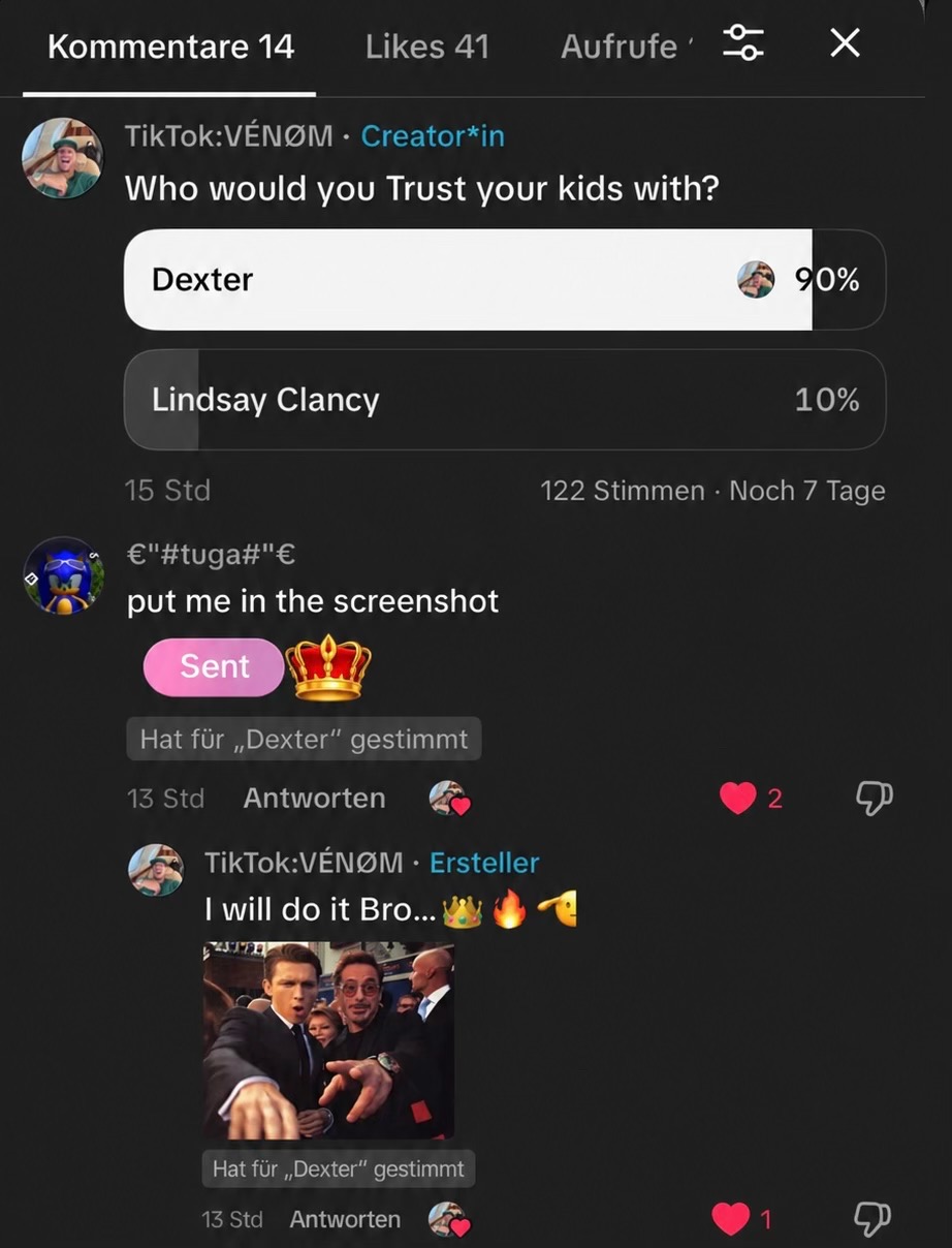 @TikTok:V&Eacute;N&Oslash;M