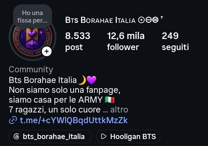 @Borahae Community 🌙 💜