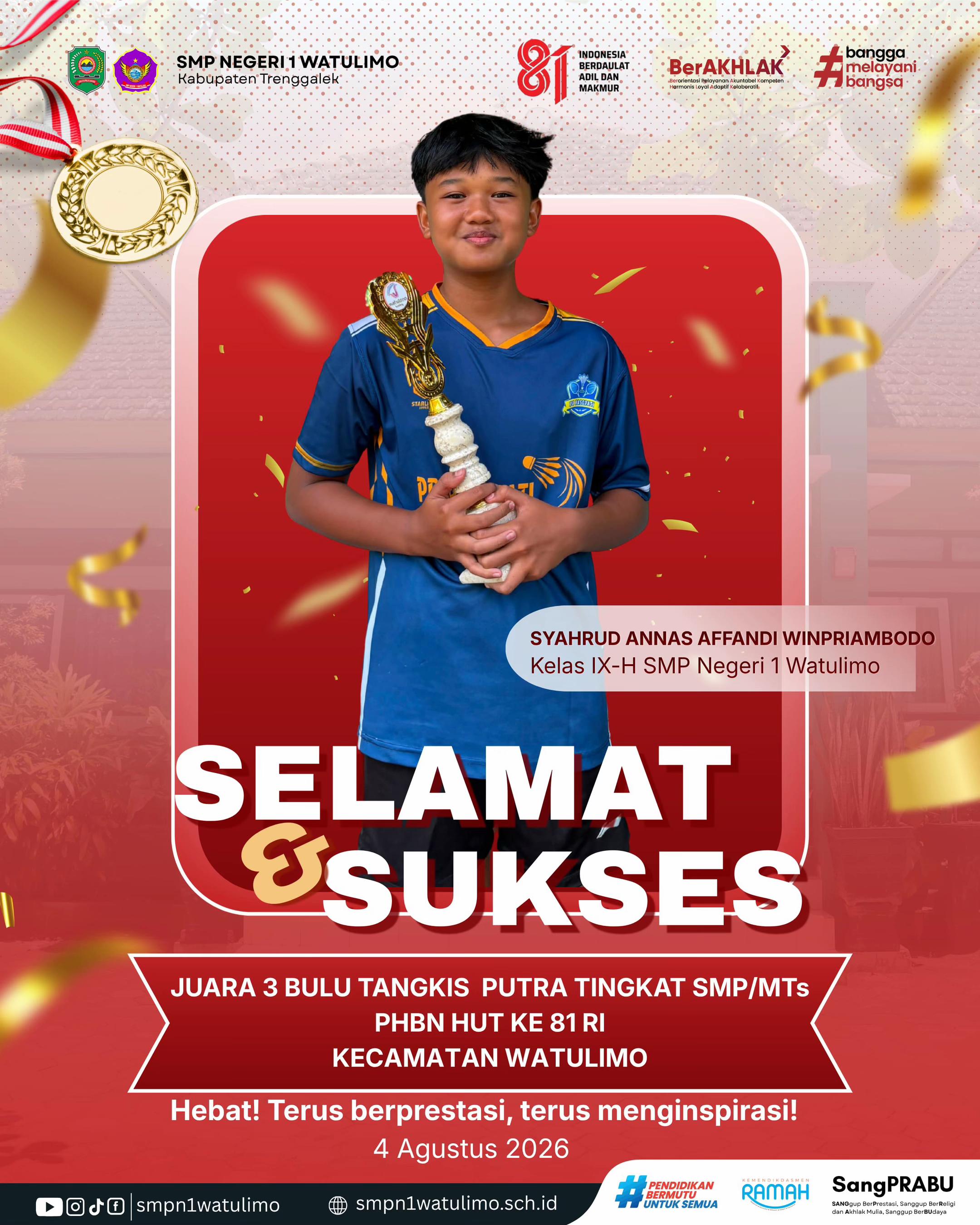 @SMPN 1 WATULIMO