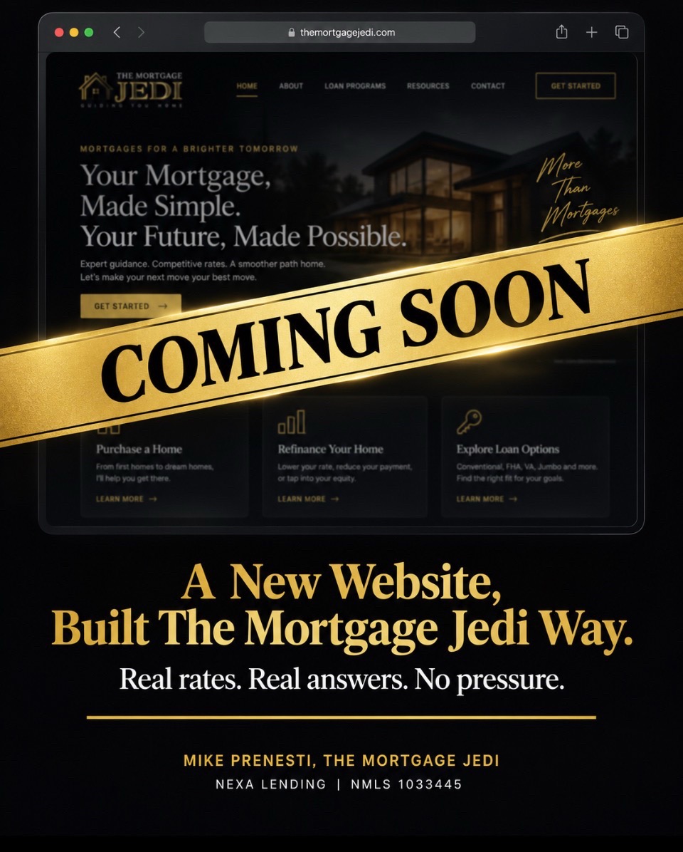 @MikePrenesti The MortgageJedi
