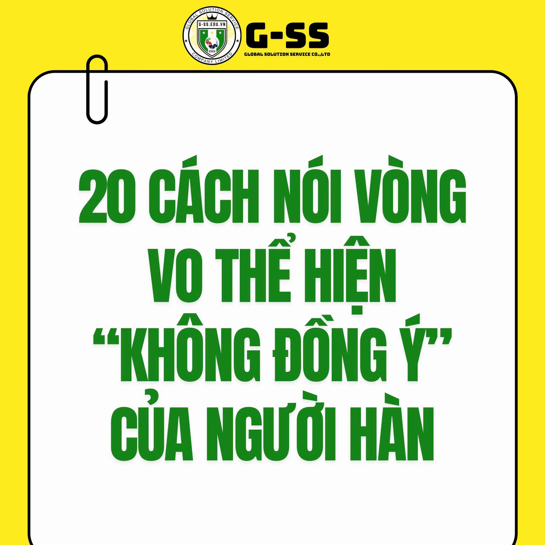 @G-SS - TT Du Học Hàn Quốc