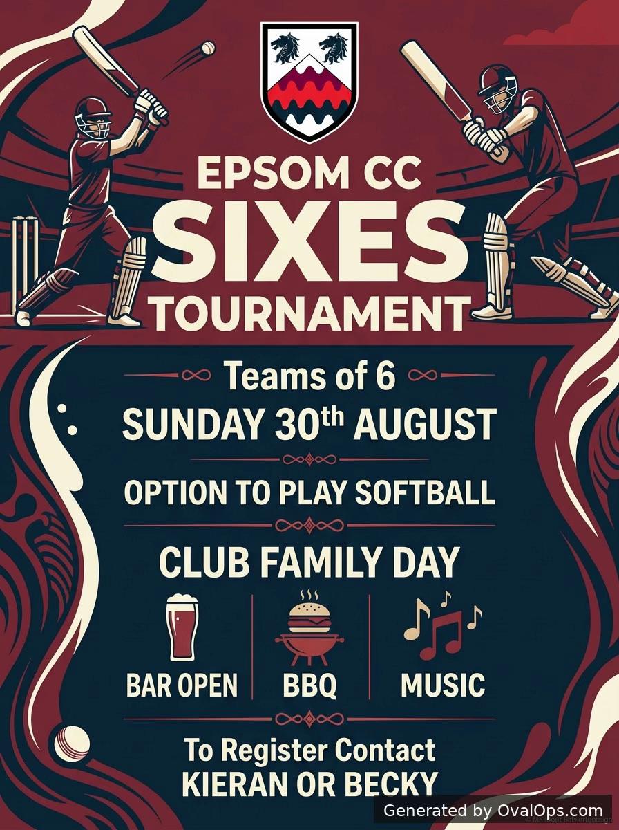 @Epsom Cricket