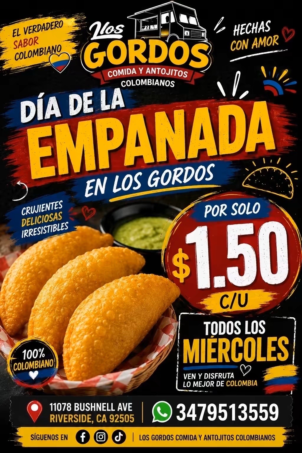 @los gordos comida colombiana