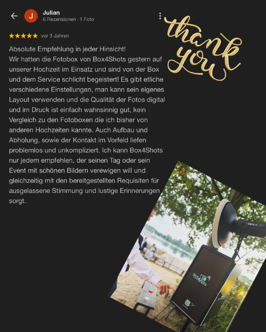 @Box4shots Fotoboxen