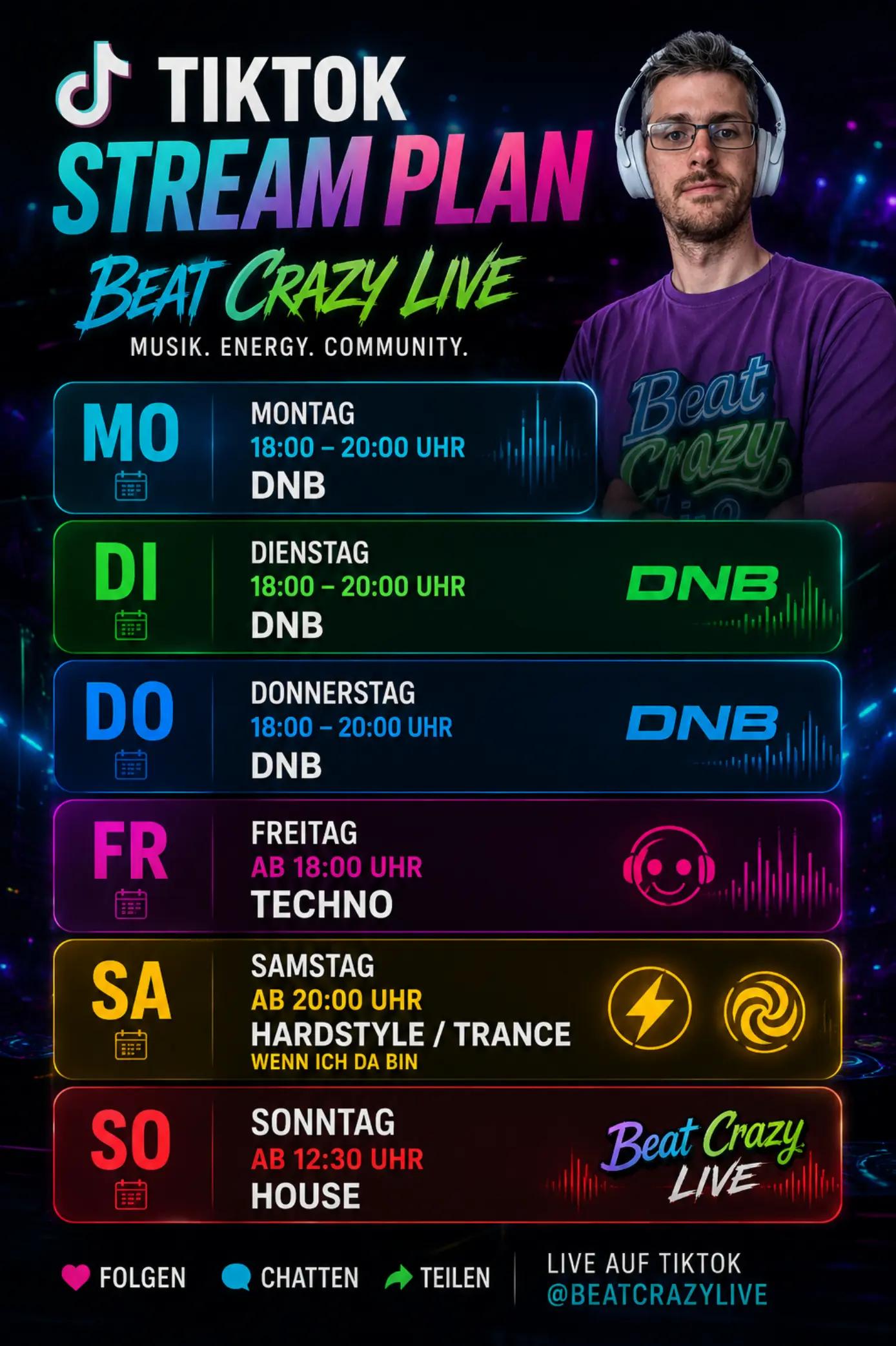 @Beat Crazy LIVE🔥🔥🎧🎧🖤🖤