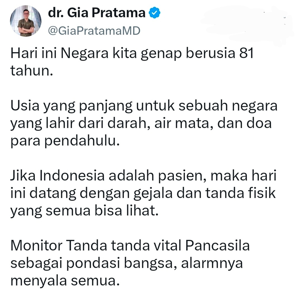 @dr. Gia Pratama