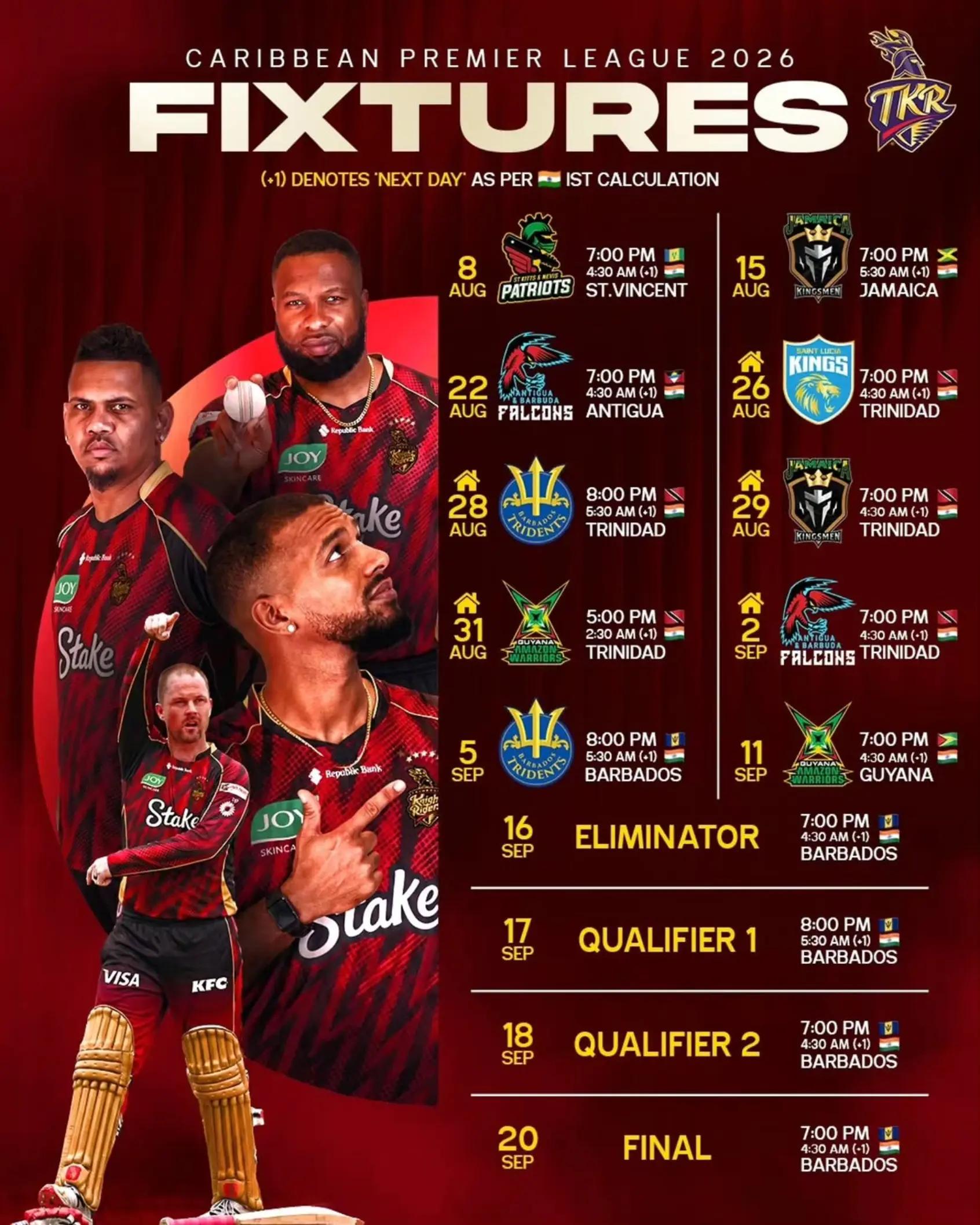 @Trinbago Knight Riders