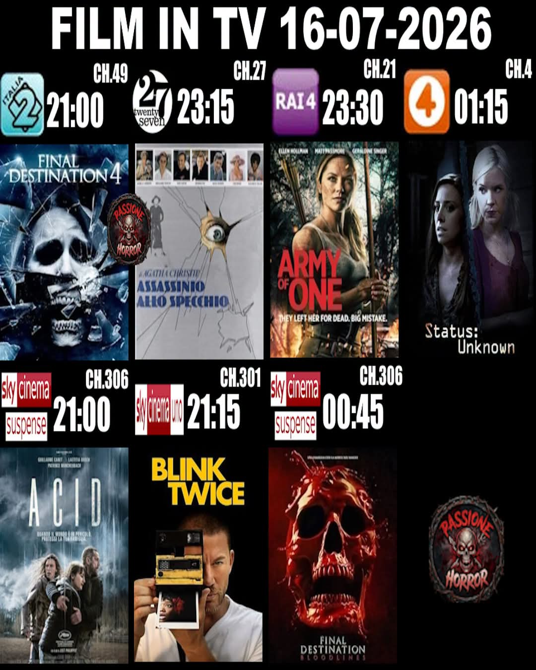 @Passione Horror