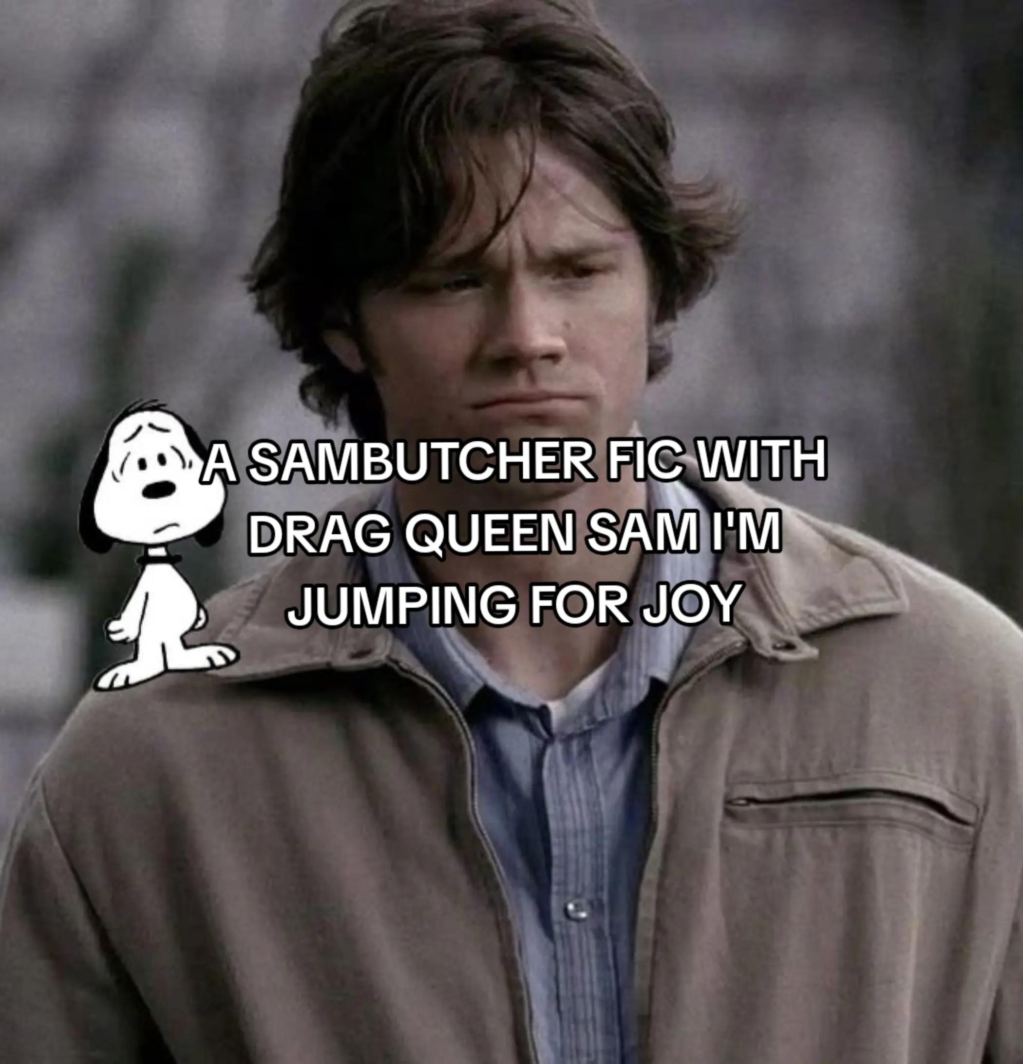 @sam winchesters thong
