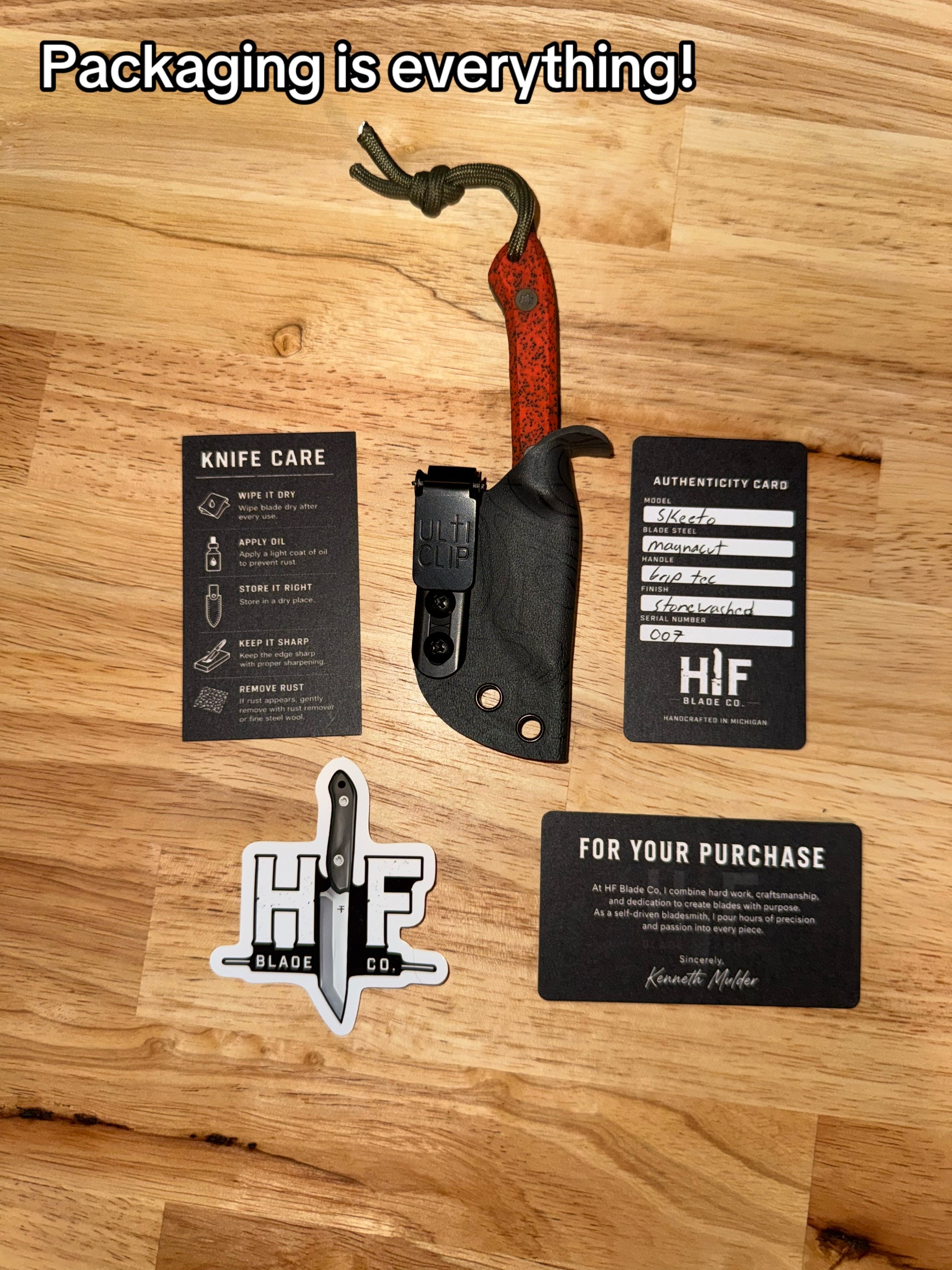 @HF Blade Co.