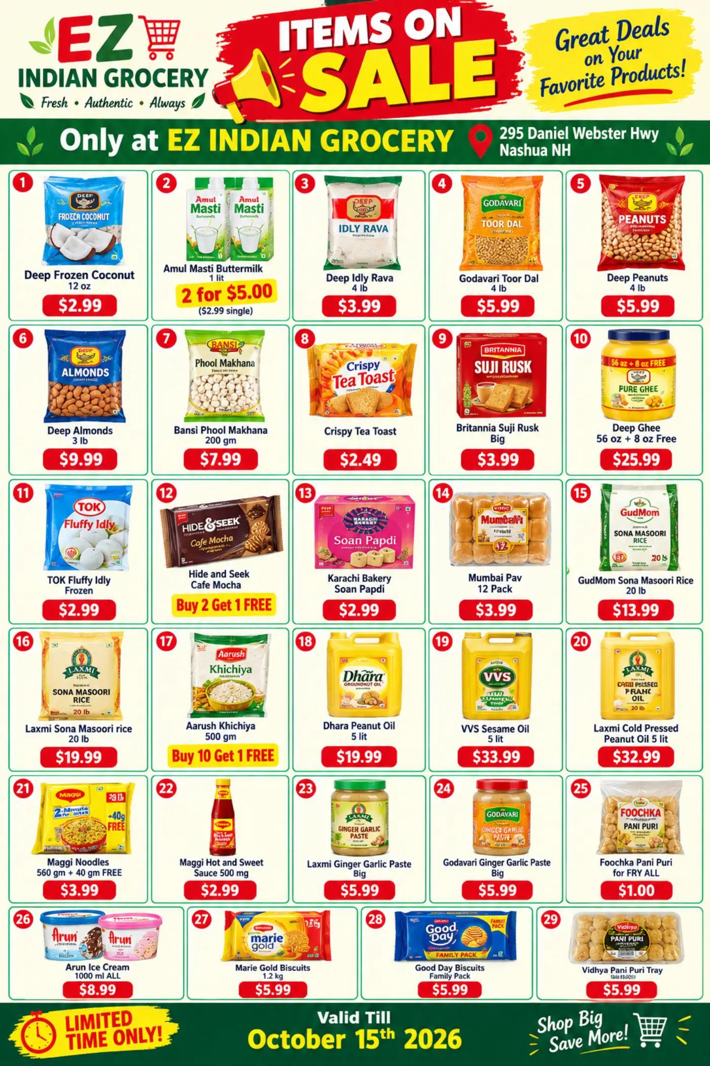 @Ez Indian grocery