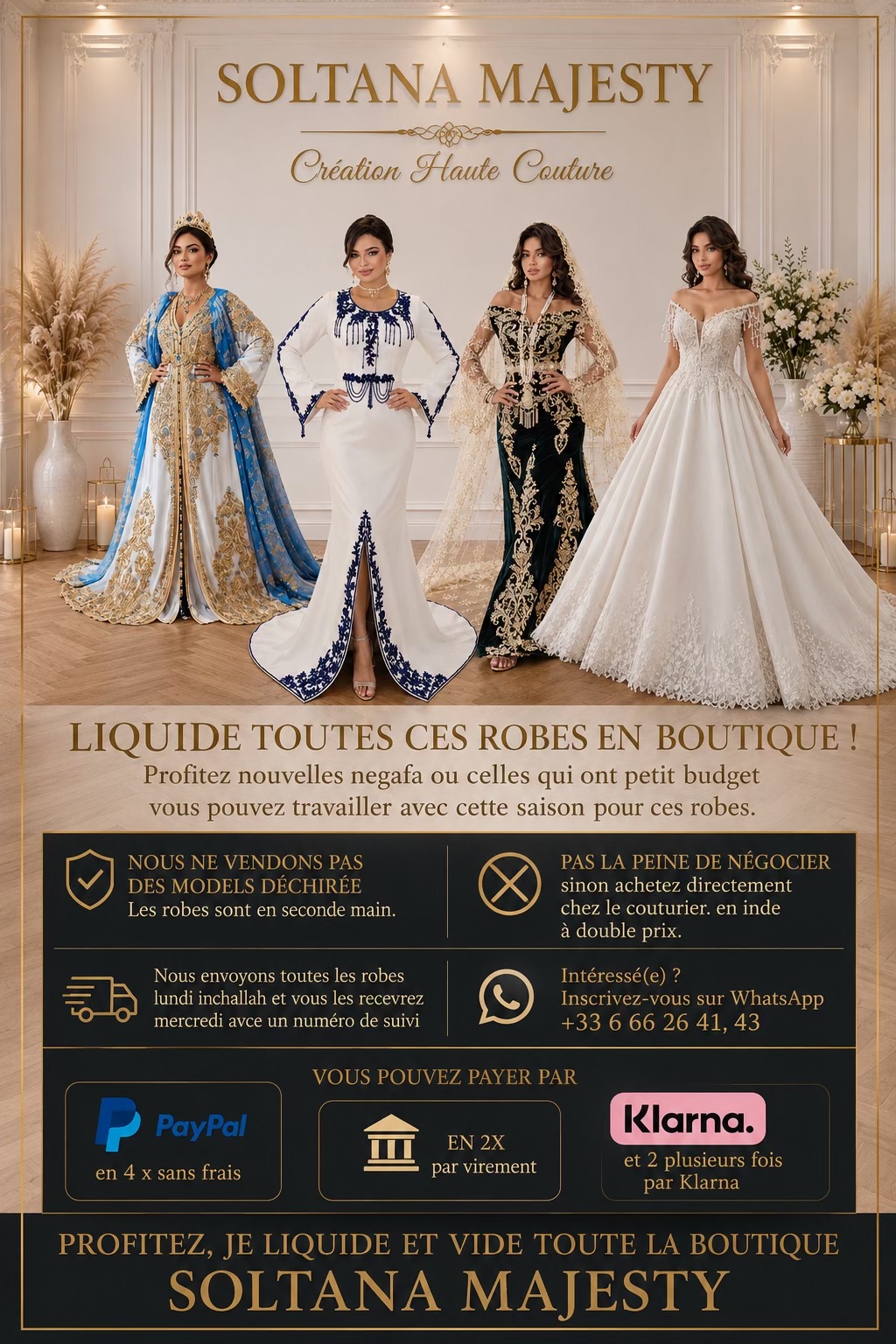 @Vente caftan kaftan negafa