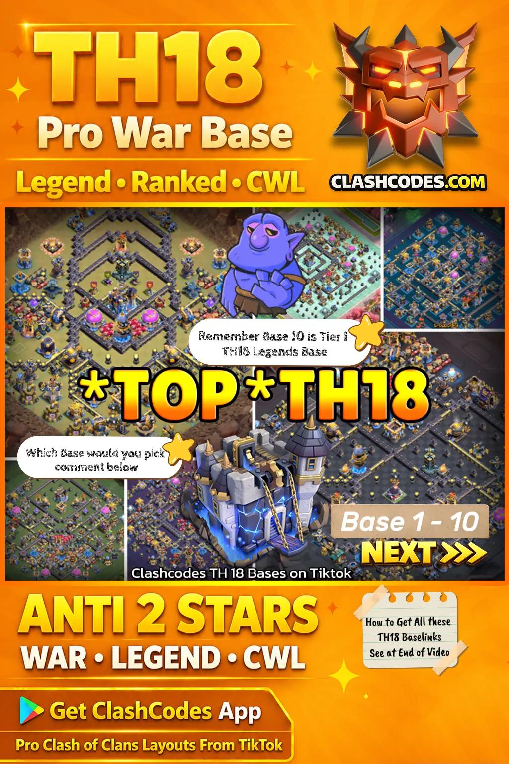 @Clashcodes COC Baselayouts