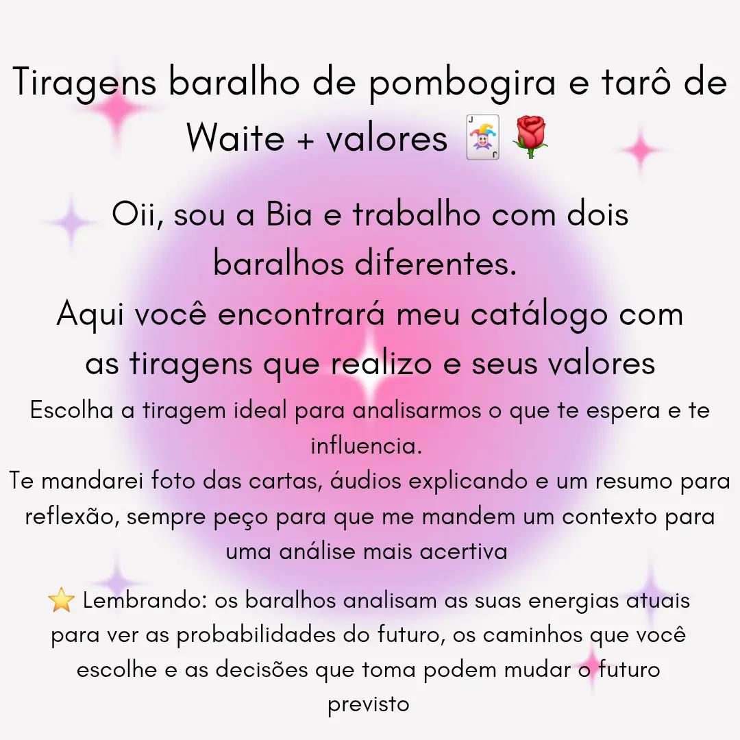 @Bia de Quit&eacute;ria 🐈&zwj;⬛