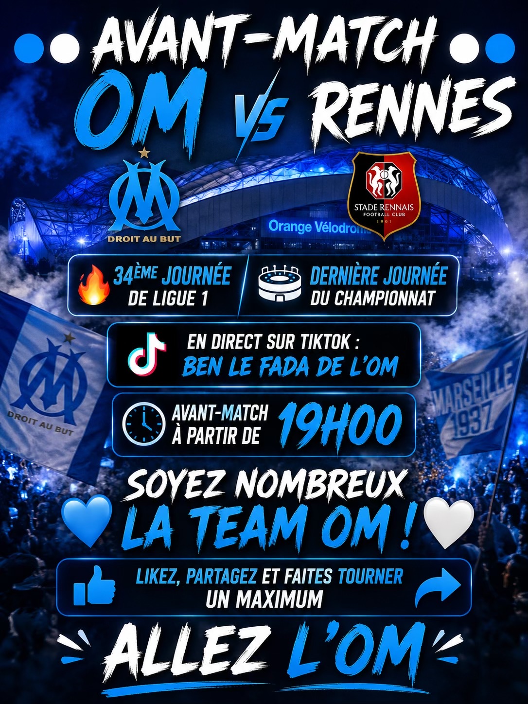 @BEN LE FADA DE L’OM 💙🤍