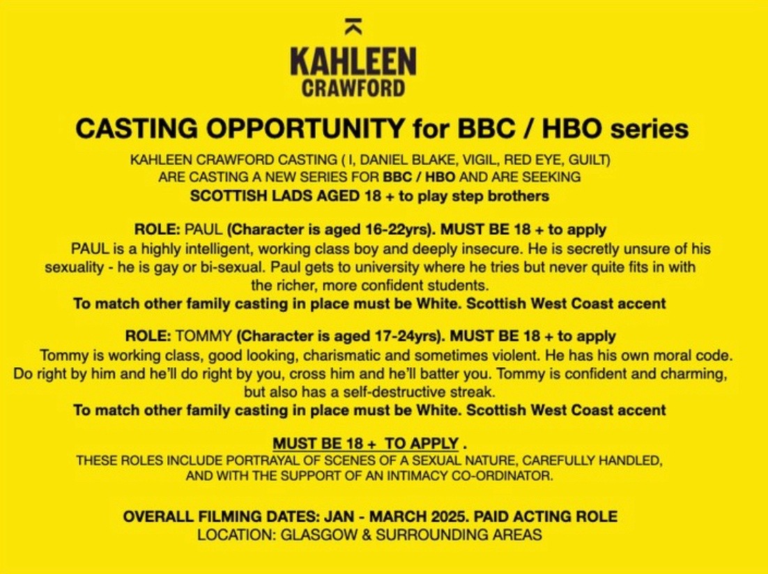 @UkCastingCalls