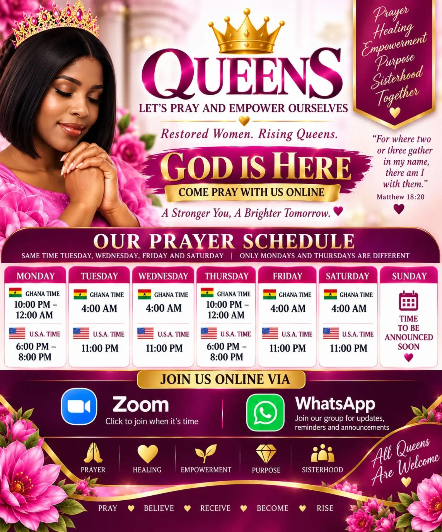 @Queens Arise Tina G