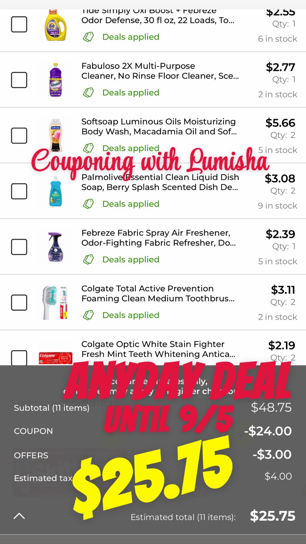 @Couponing with Lumisha