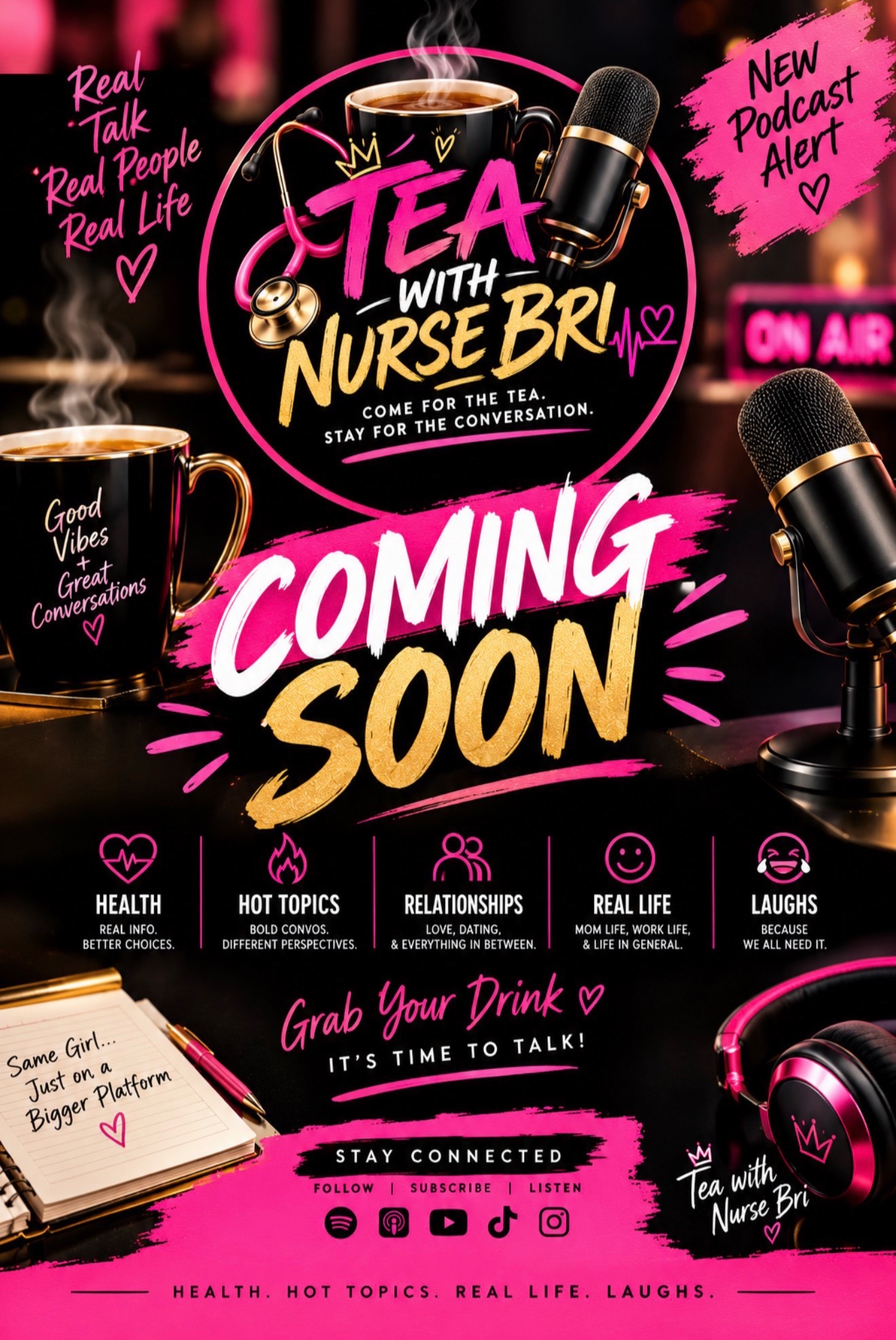 @Tea With Nurse Bri ☕️🎙️