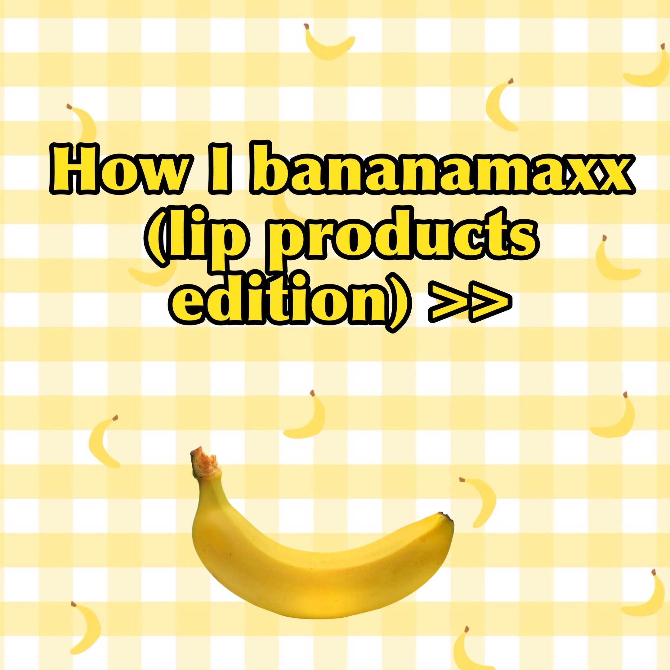 @the banana girl 🍌