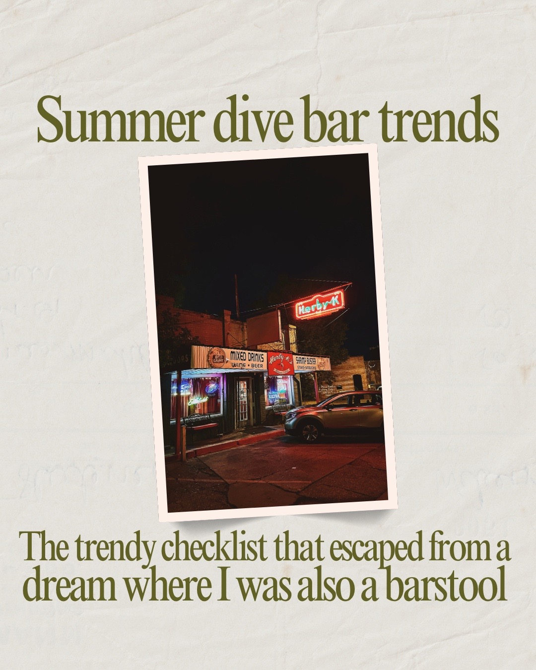 @Texas Dives
