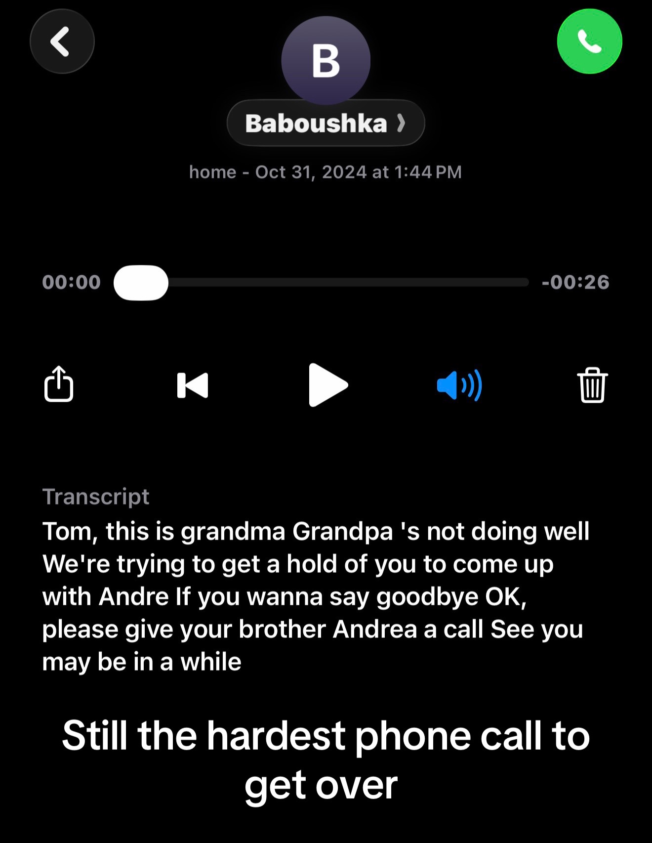 @Tom Shirbroun