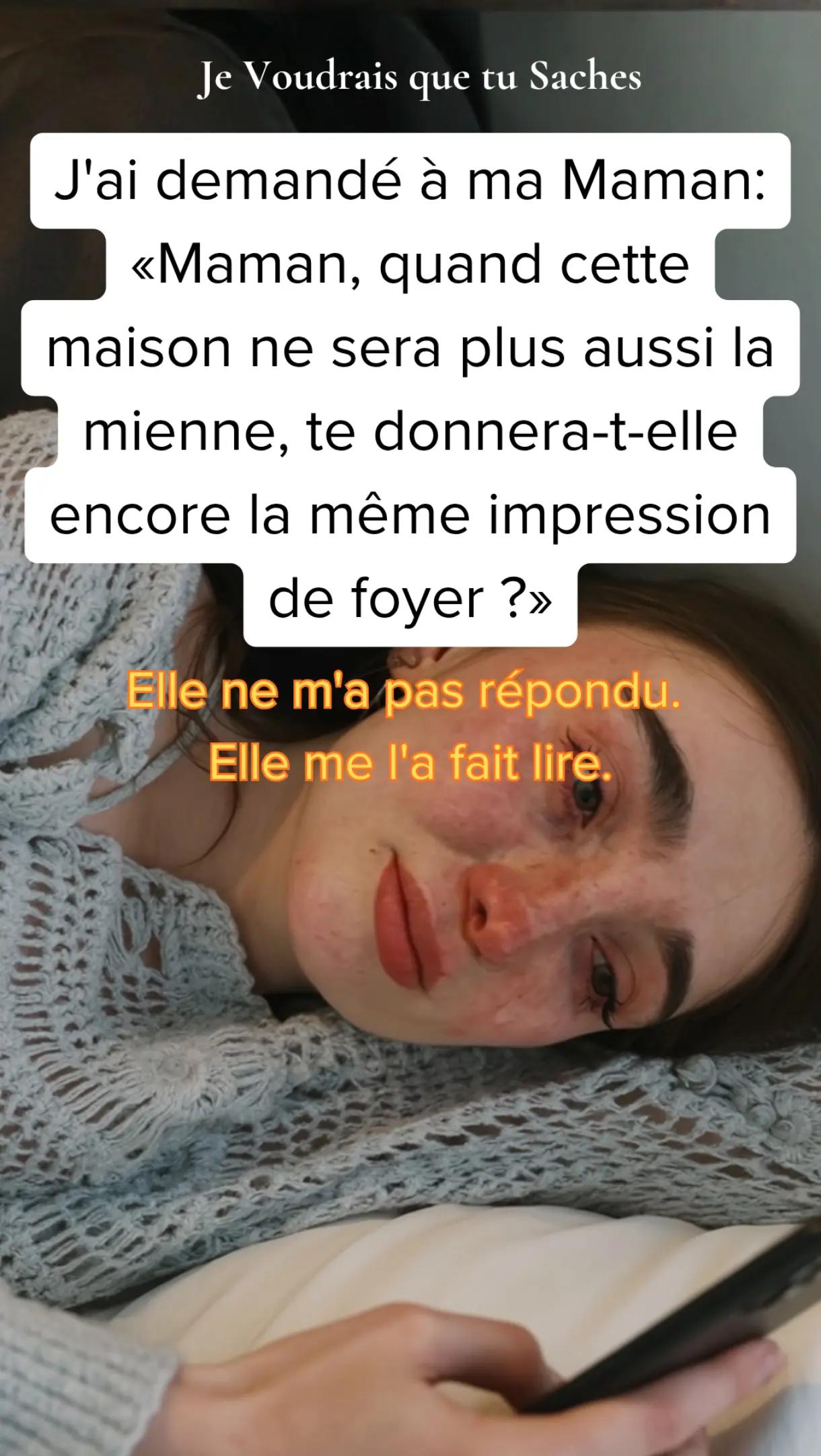 @Je Voudrais Que Tu Saches