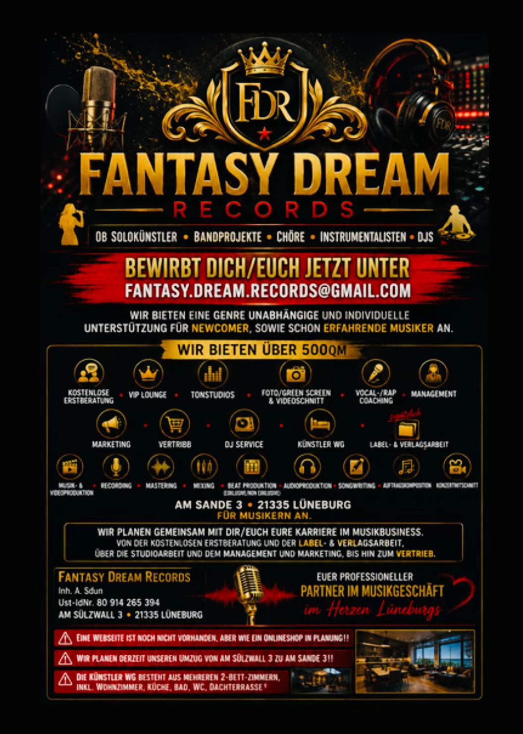 @FantasyDreamRecords