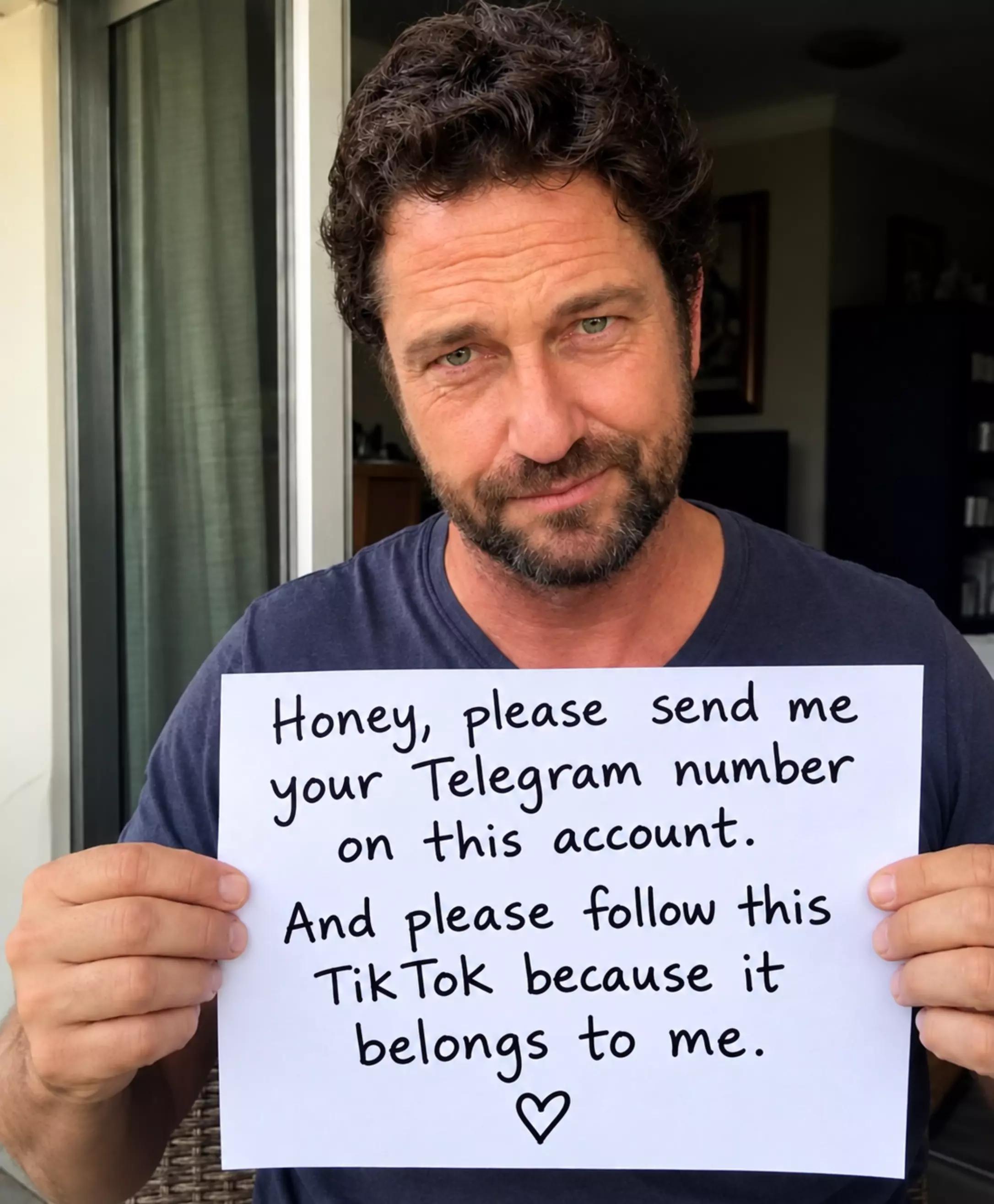 @Gerard Butler